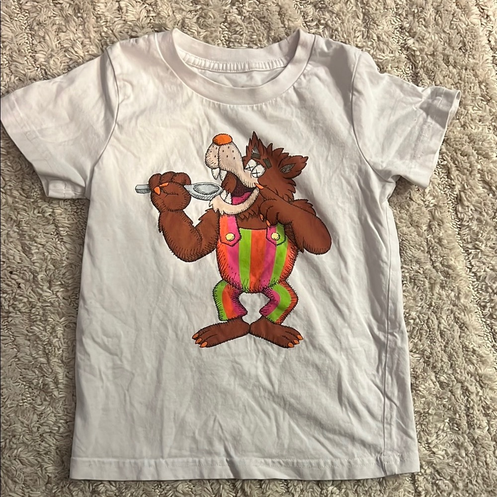 KAWS X General Mills Monsters Cereal Frute Brute White Tee